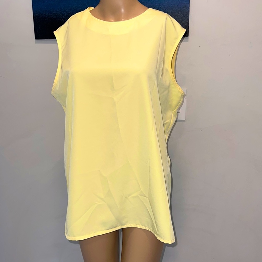BonWorth sleeveless blouse size M
